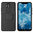 Dual Layer Rugged Tough Case & Stand for Nokia 8.1 - Black